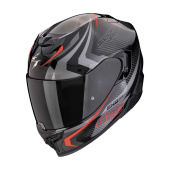 EXO 520 EVO AIR TERRA Integraalhelm - Zwart-Zilver-Rood