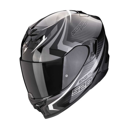 Scorpion EXO 520 EVO AIR TERRA Integraalhelm, Zwart-Zilver-Wit (1 van 1)