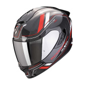 EXO 1400 EVO II CARBON AIR MIRAGE Integraalhelm - Zwart-Rood-Wit