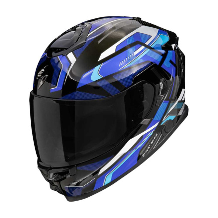 EXO-GT SP AIR AUGUSTA Integraalhelm - Zwart-Antraciet-Blauw