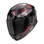 EXO-GT SP AIR AUGUSTA Integraalhelm - Zwart-Antraciet-Rood