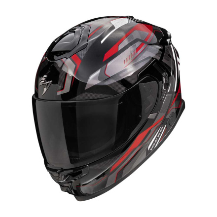 EXO-GT SP AIR AUGUSTA Integraalhelm - Zwart-Antraciet-Rood