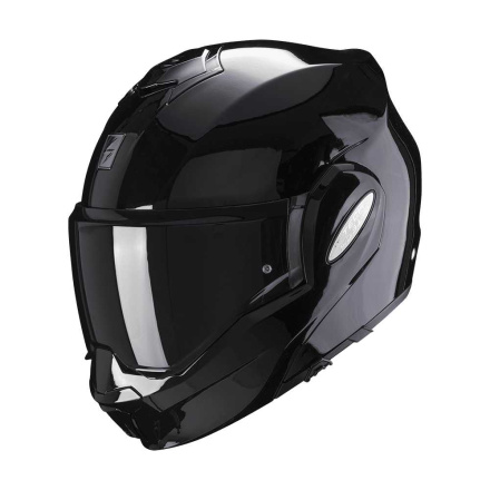 EXO-Tech Evo Solid Systeemhelm - Zwart
