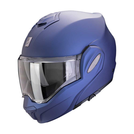 EXO-TECH EVO PRO SOLID Systeemhelm - Mat Blauw