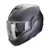 EXO-TECH EVO PRO SOLID Systeemhelm - Mat Zwart