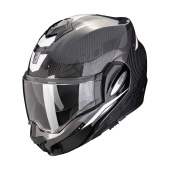 EXO-Tech Evo Carbon Rover Systeemhelm - Zwart-Wit