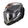 EXO-Tech Evo Carbon Rover Systeemhelm - Zwart-Groen