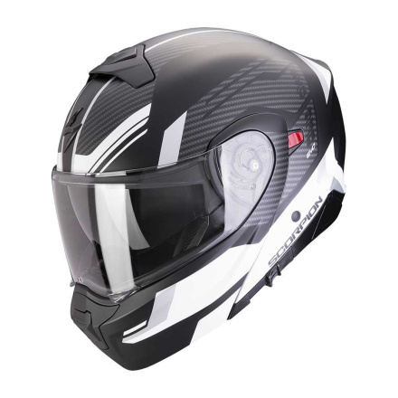 EXO-930 EVO Sikon Systeemhelm - Zwart-Mat Antraciet-Wit