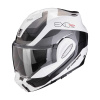 EXO-TECH EVO PRO COMMUTA Systeemhelm - Wit Zilver