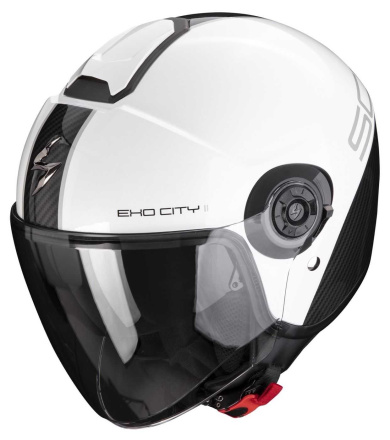 Exo-City II Carbo Jethelm - Zwart-Wit