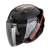 EXO 230 QR Jethelm - Zwart-Rood