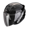 EXO 230 QR Jethelm - Zwart-Zilver