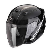 EXO 230 QR Jethelm - Zwart-Zilver