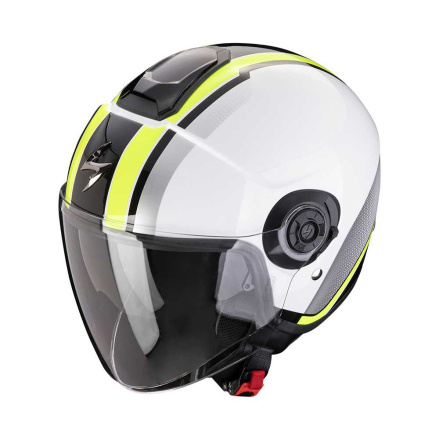 EXO-CITY II VEL Jethelm - Wit-Fluor