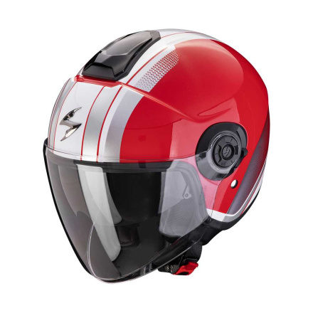 EXO-CITY II VEL Jethelm - Rood-Wit
