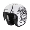BELFAST EVO ROMEO Jethelm - Mat Wit-Zwart