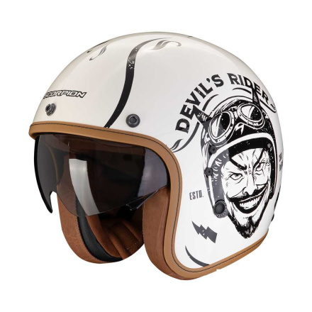 BELFAST EVO ROMEO Jethelm - Beige-Zwart