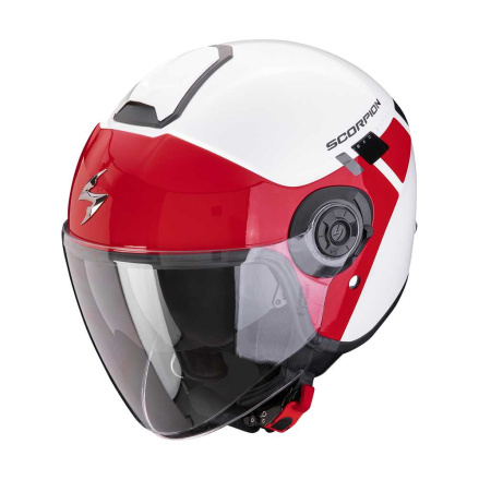 EXO-City II Mall Jethelm - Wit-Rood