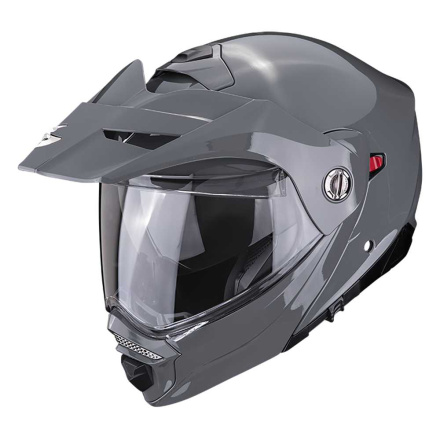 ADX-2 Motorhelm - Cement-Grijs