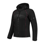 Naomi Cordura Motorjas - Zwart-Roze