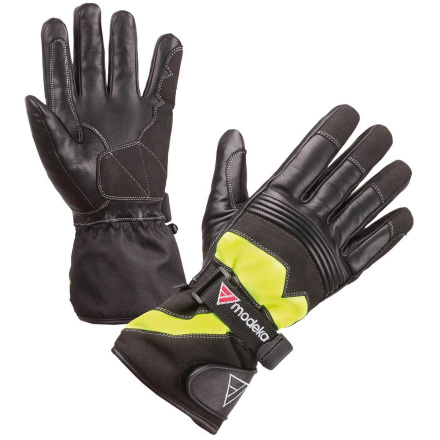Freeze EVO Kinder Motorhandschoenen - Zwart-Geel