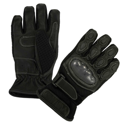 Kids Summer Motorhandschoenen - Zwart
