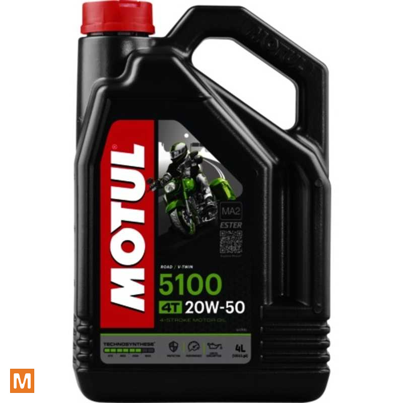 Motul MOTUL 5100 4T Motorolie 20W50 bestel voor laagste prijs