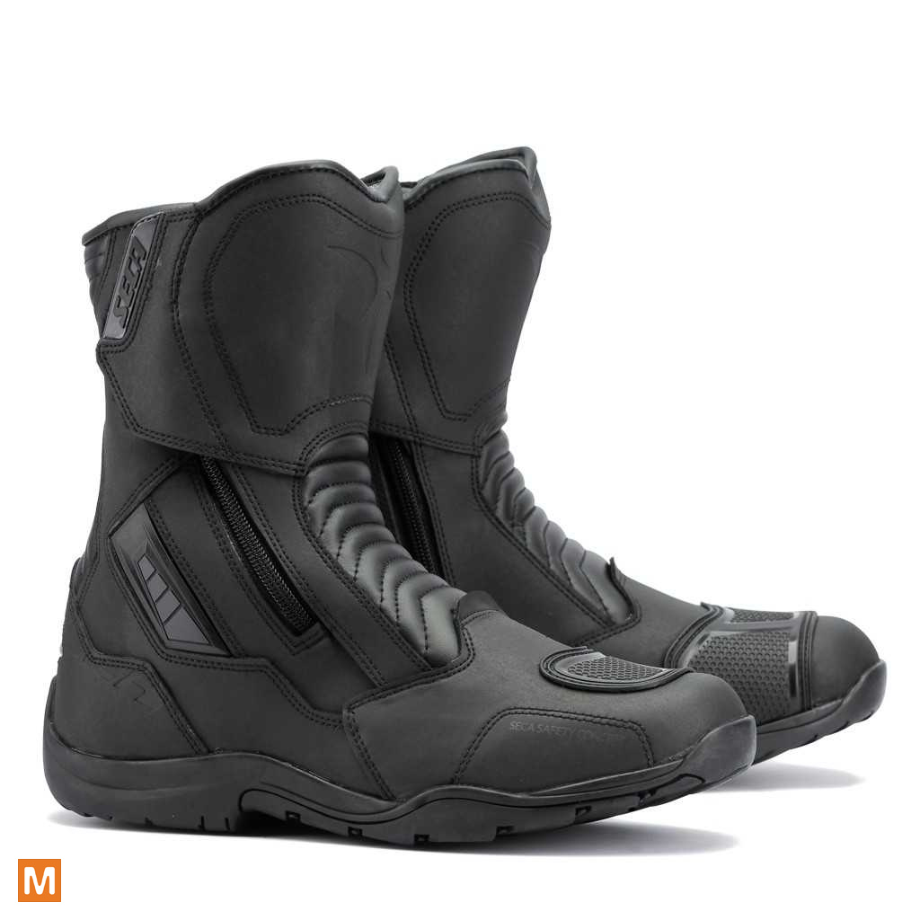 SECA Comet Touring Motorlaarzen Zwart bestel voor laagste prijs